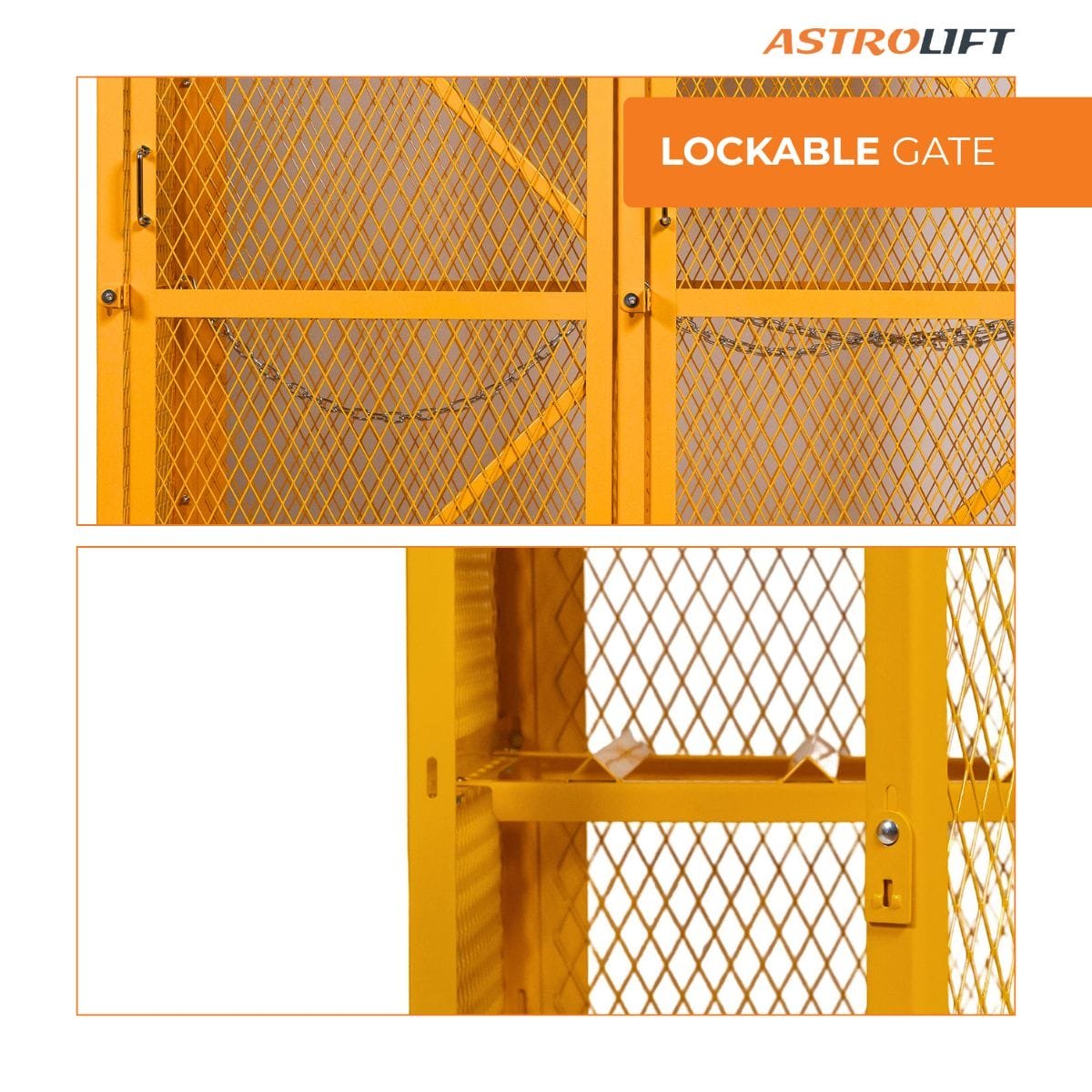 Buy Gas Bottle Storage Cage in Workplace Safety Equipment available at Astrolift NZ